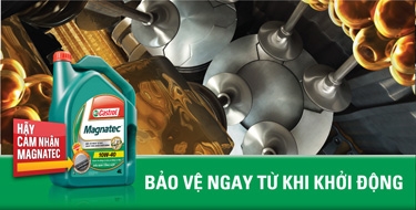 Dầu xe hơi Castrol magnatec